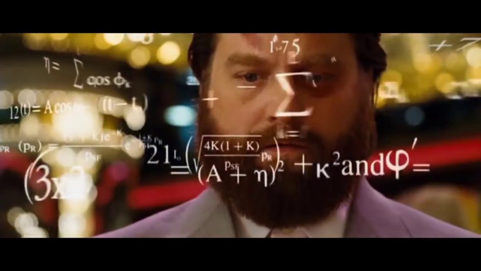 The psychedelic of the girl