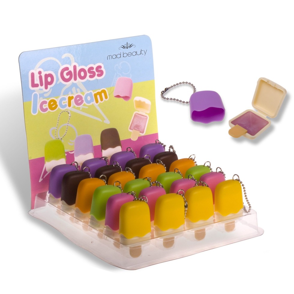 Lolly lips control lever