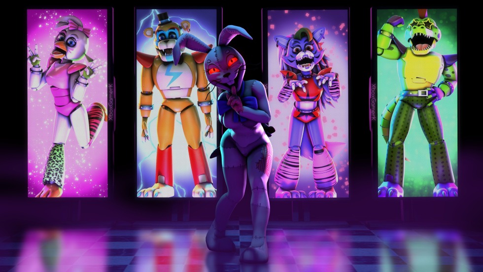 Fnaf Security Breach Roxanne Wolf