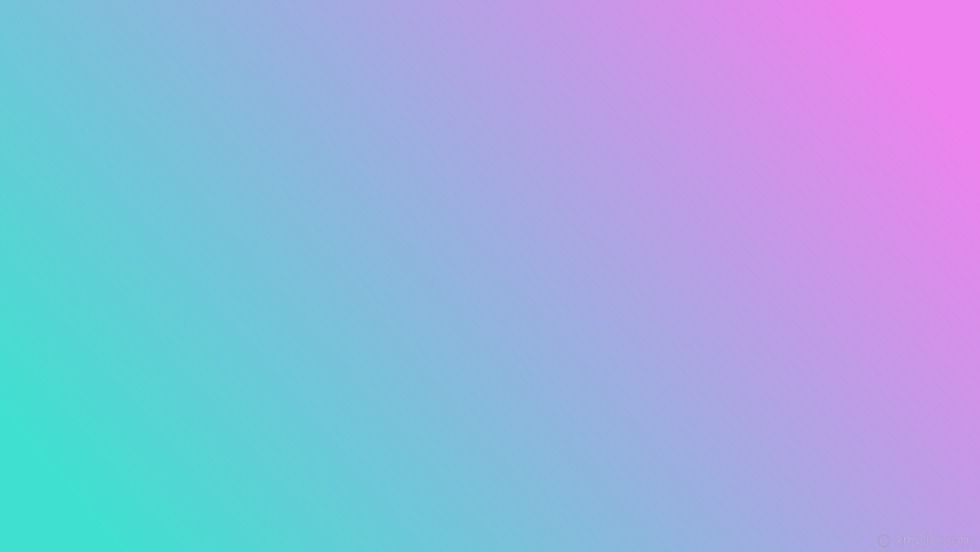 Girl with blue hair from the back