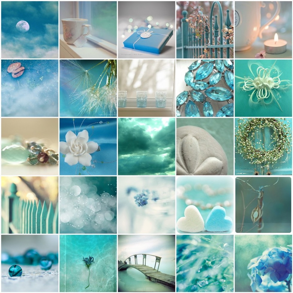 Beautiful turquoise sea