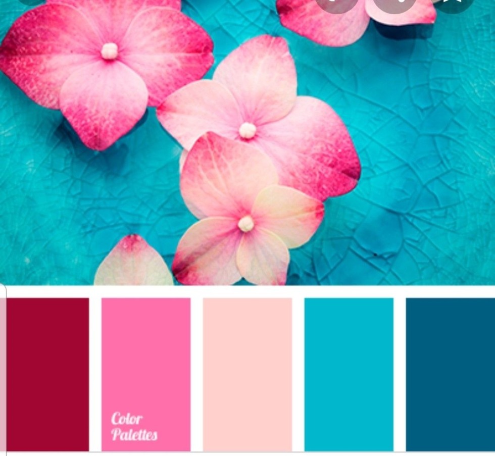 Turquoise palette