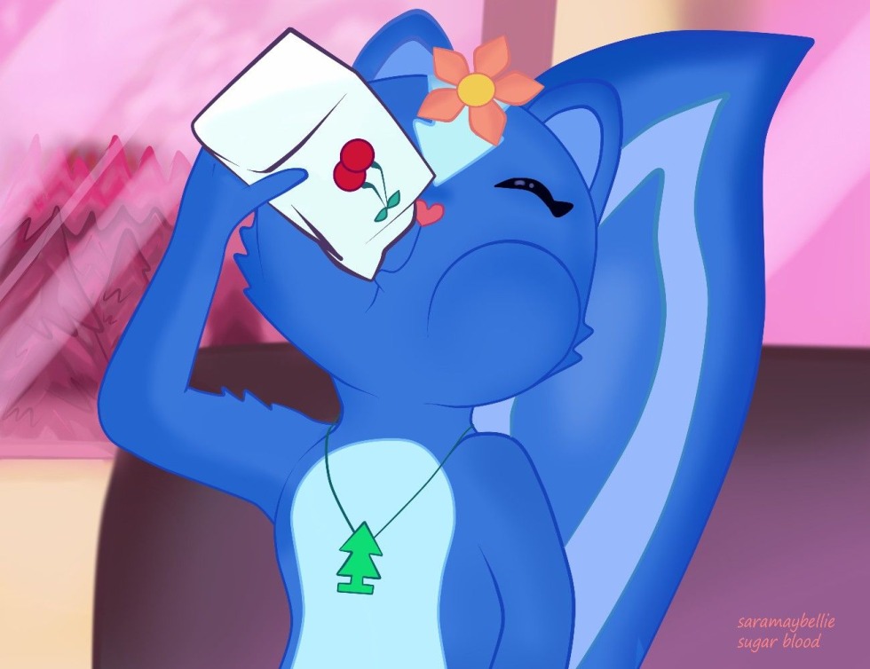 Happy three Frends Handy and Petunia