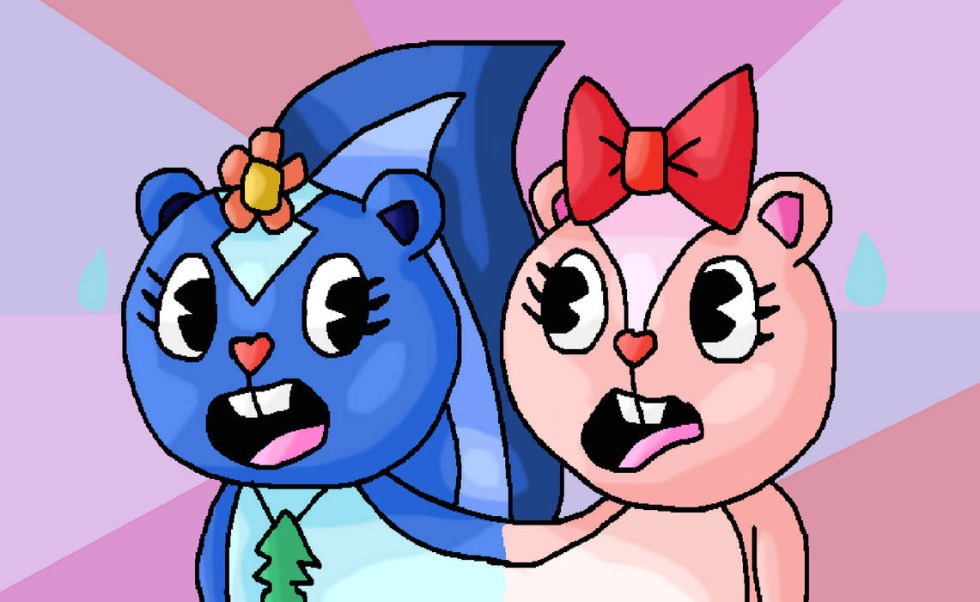 Happy Tree Friends Shifts and Petunia