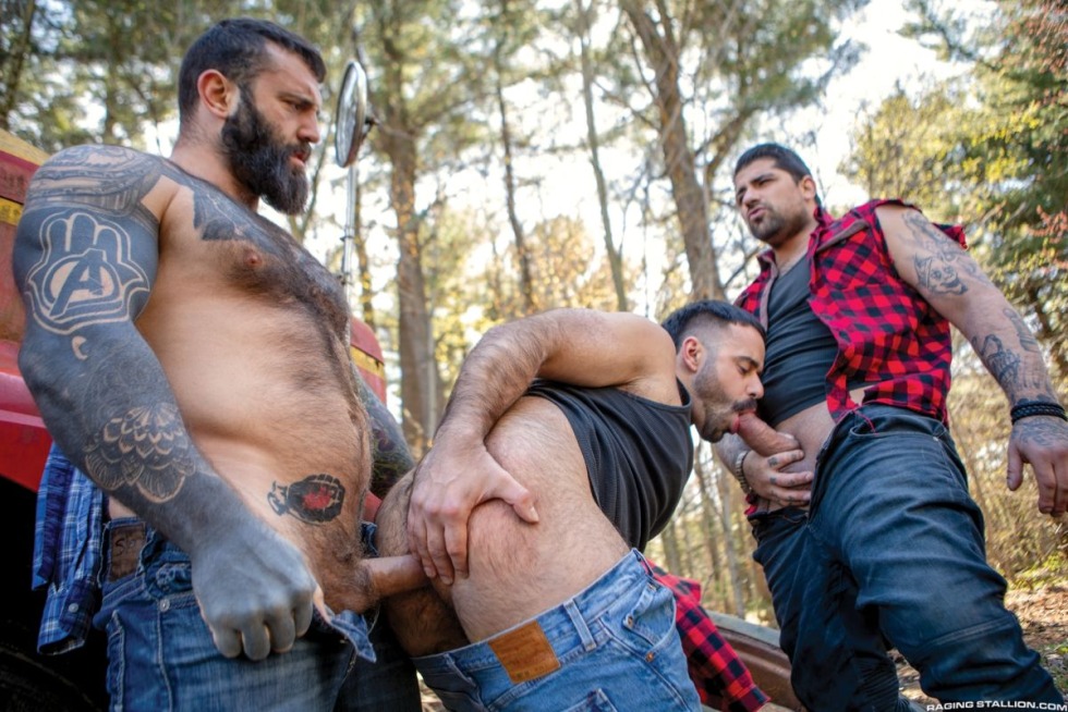 Raging Stallion: Markus Kage and Ryan Bones