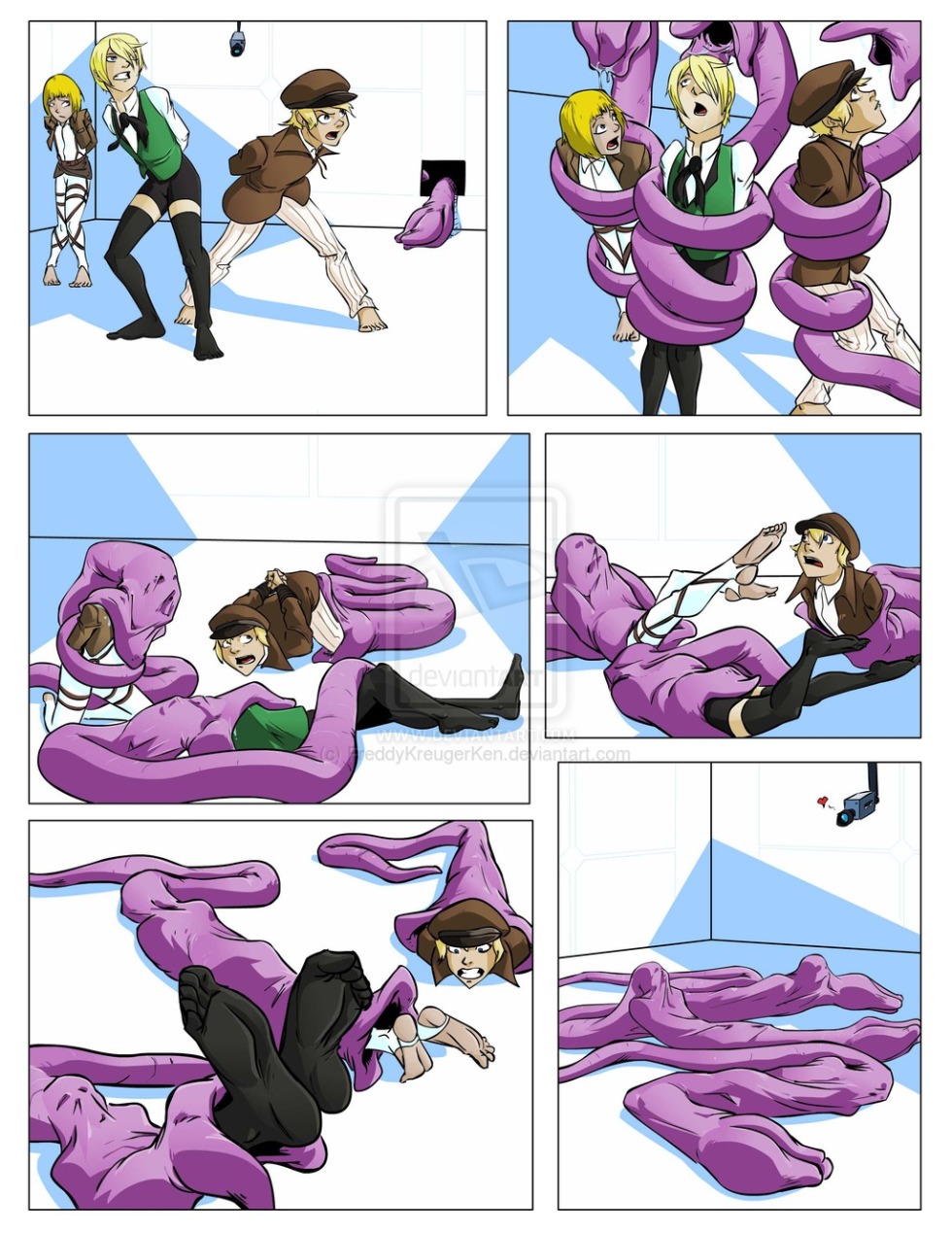 Rapunzel Vore comic