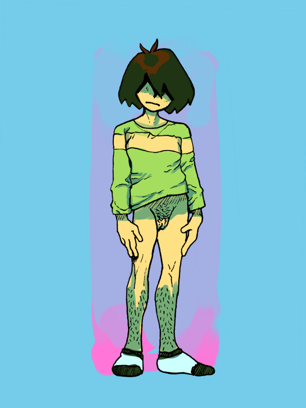 Genshin Impact black white