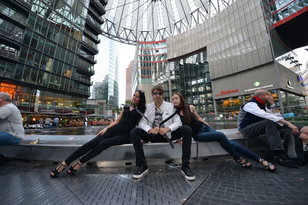 A man and feminine in bed