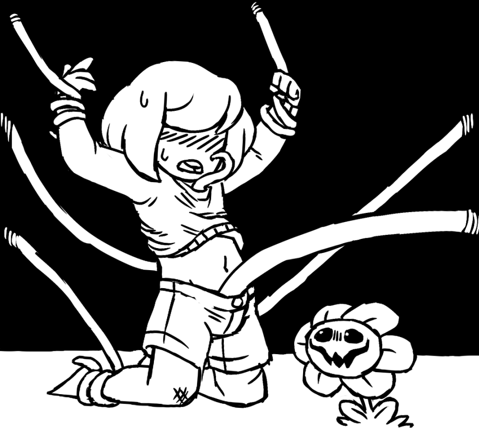 Hentai Undertale Chara and Flaui
