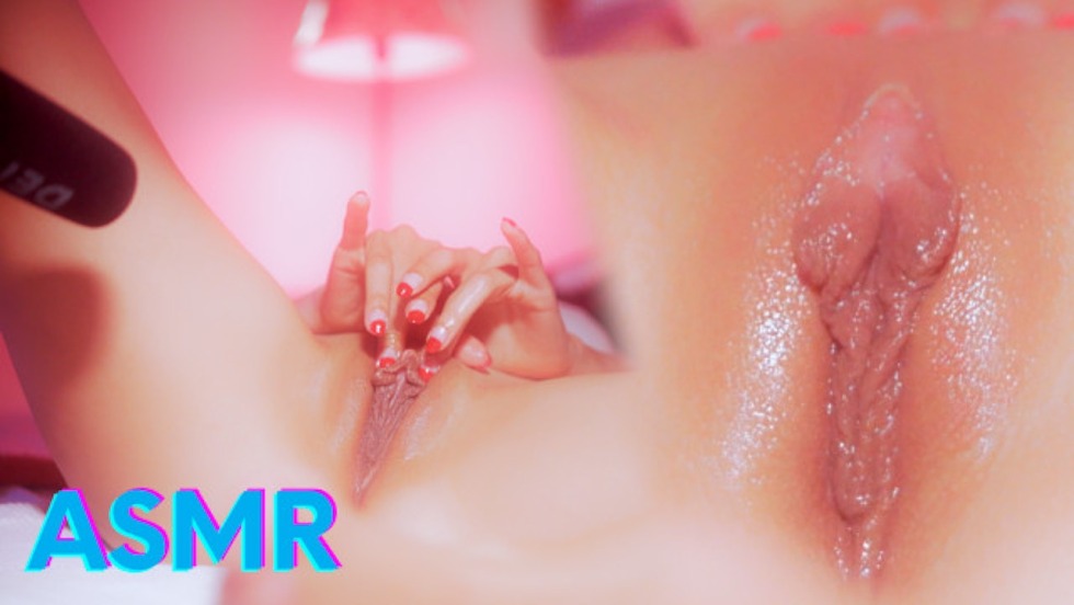 ASMR masturbation with toys