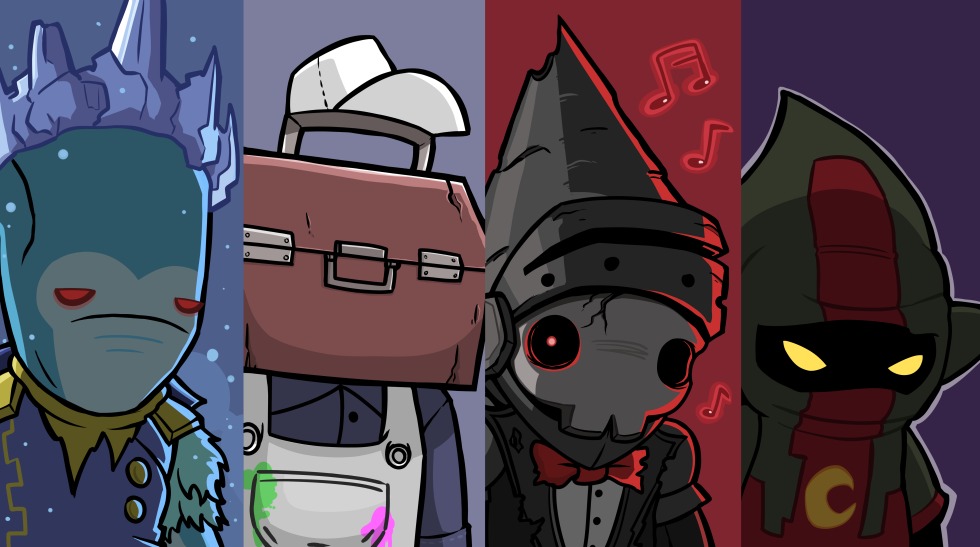 CASTLE CRASHERS ALL BOSSES