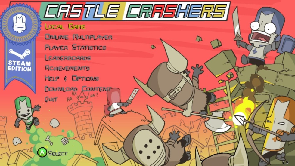 CASTLE CRASHERS Demon