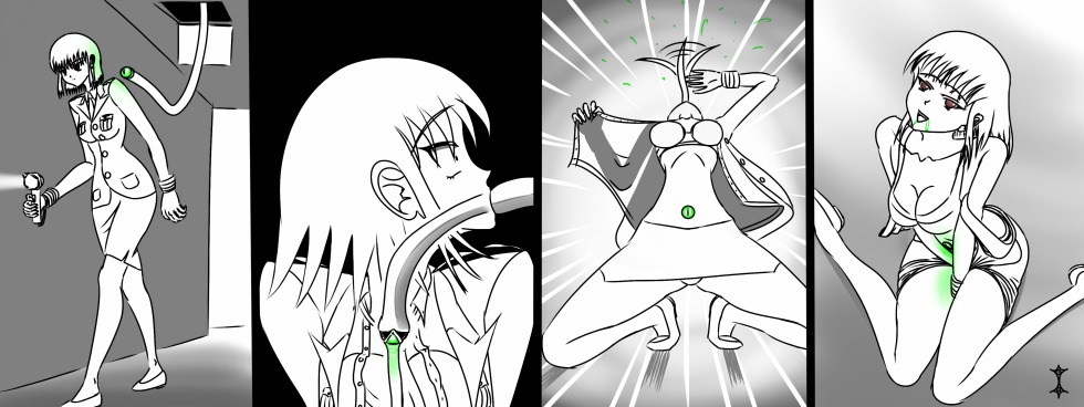 Hentai girl ghost lesbian