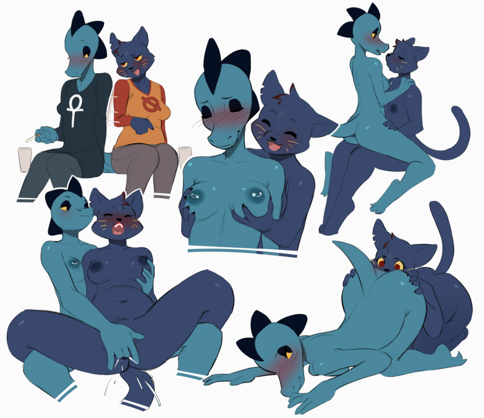 Night in the Woods lesbian hentai