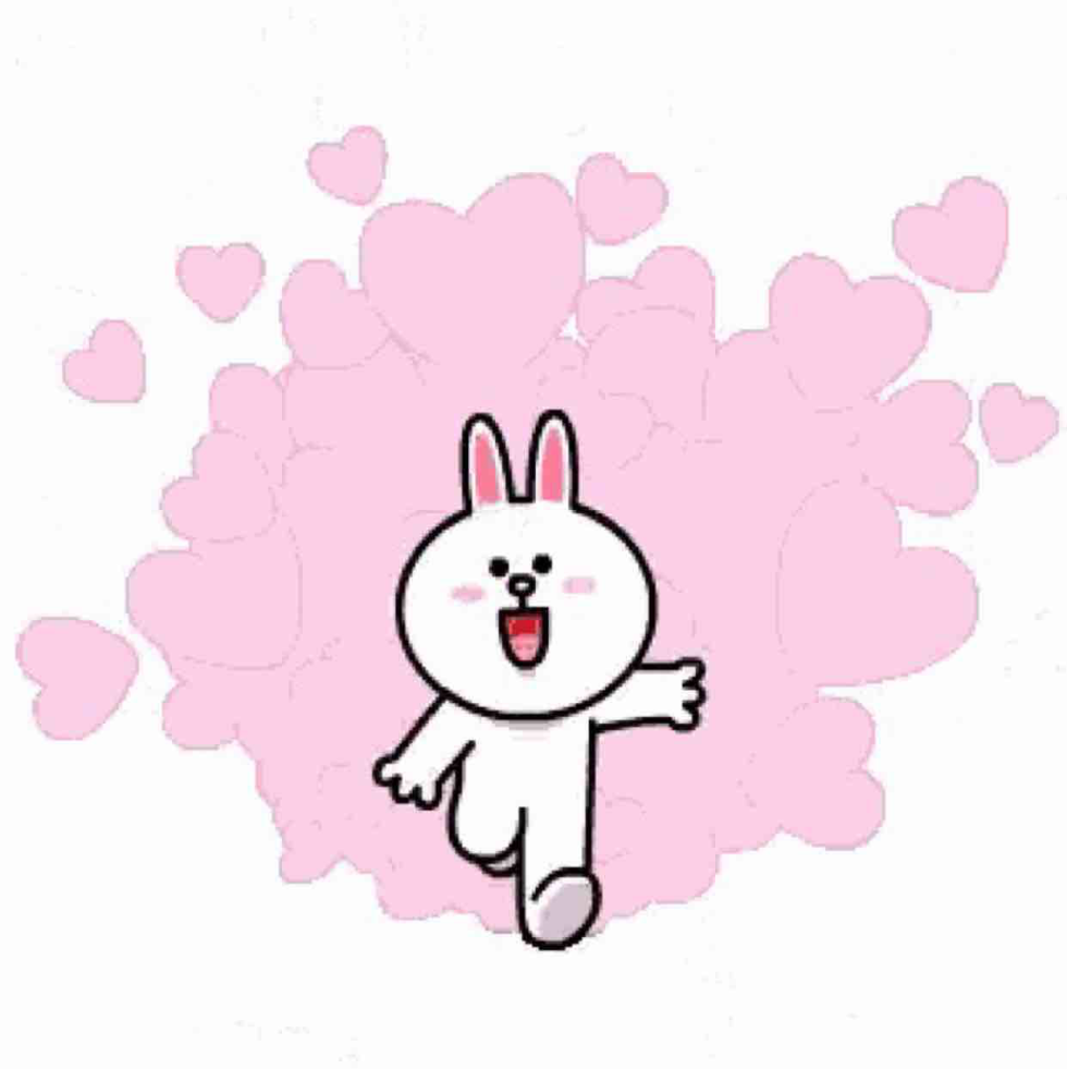 Stickers and gifs with love