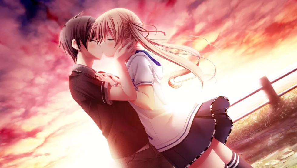 Anime kiss