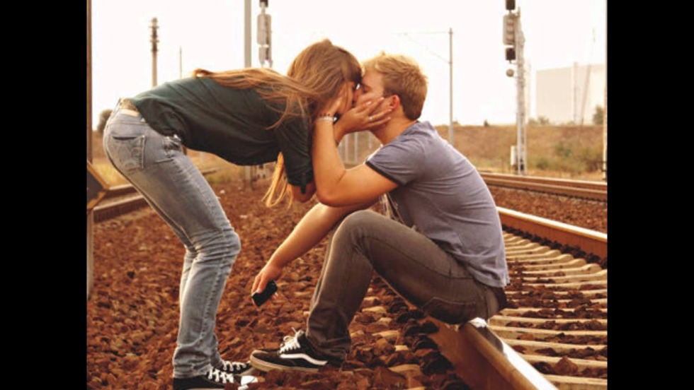 The kid loves a girl