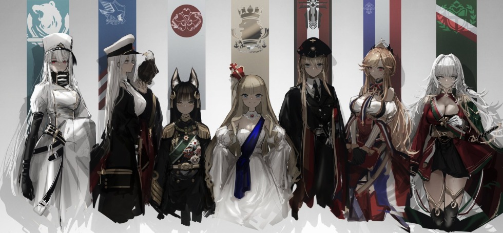 Young girls in shorts