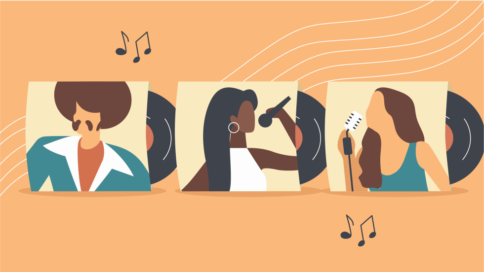 Laura Amy in Latex dress