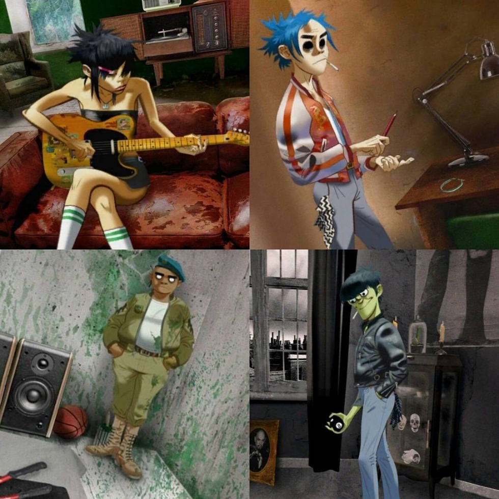 Gorillaz fan art
