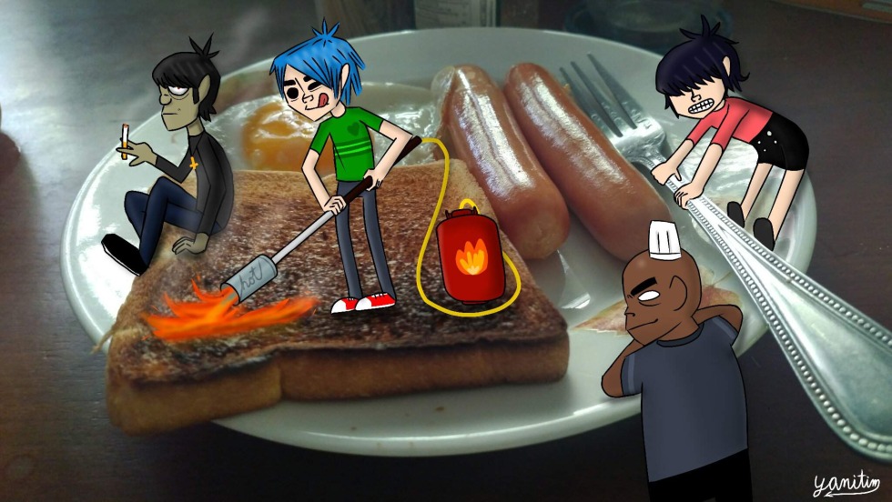 Cracker Island Gorillaz Noodle