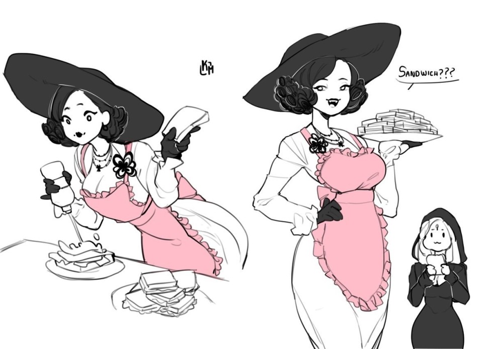 Lady Dimitrescu anime