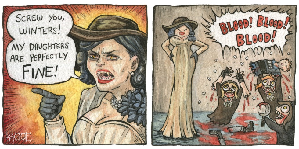 Lady Dimitrescu meme