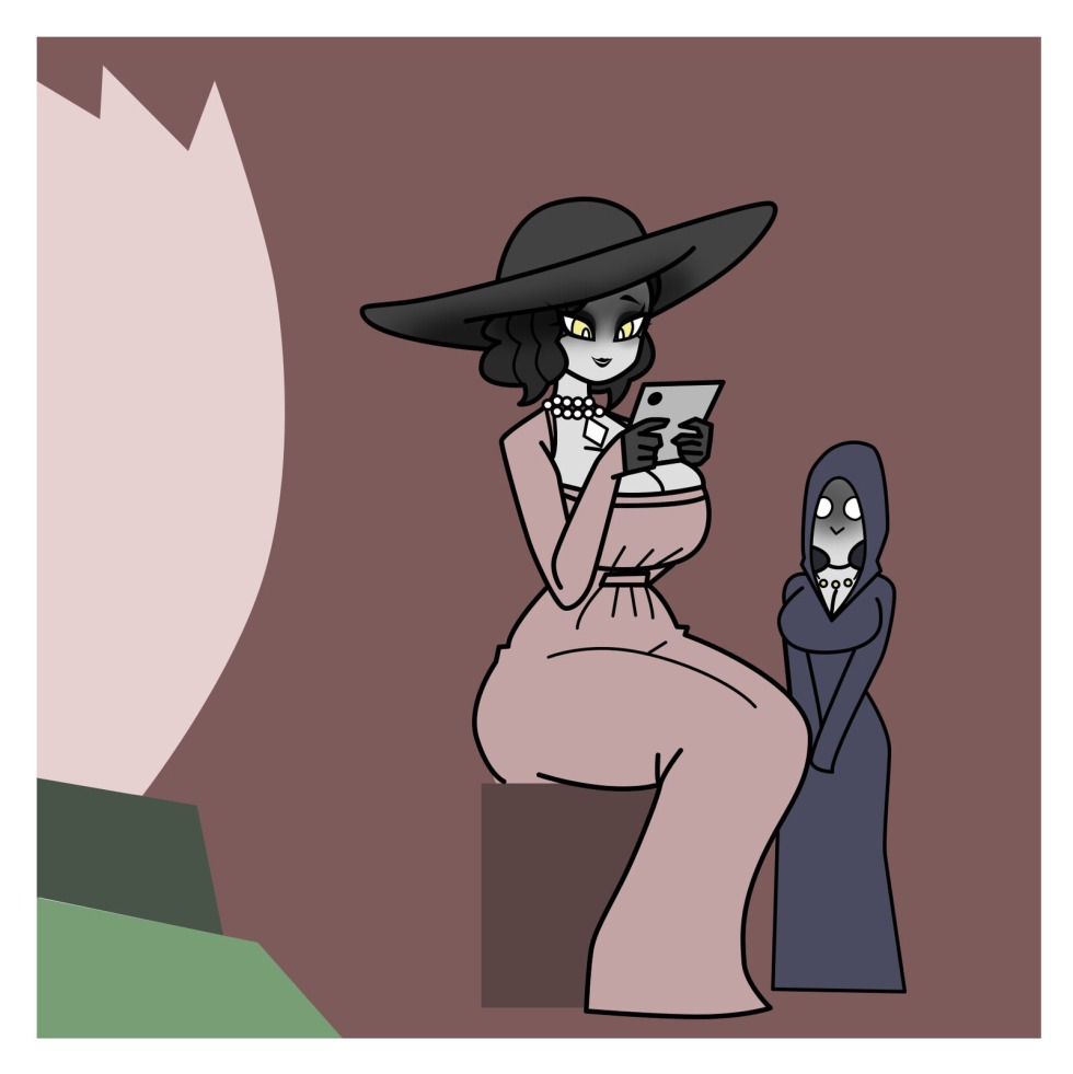 Resident Evil 8 Lady Dimitrescu +18