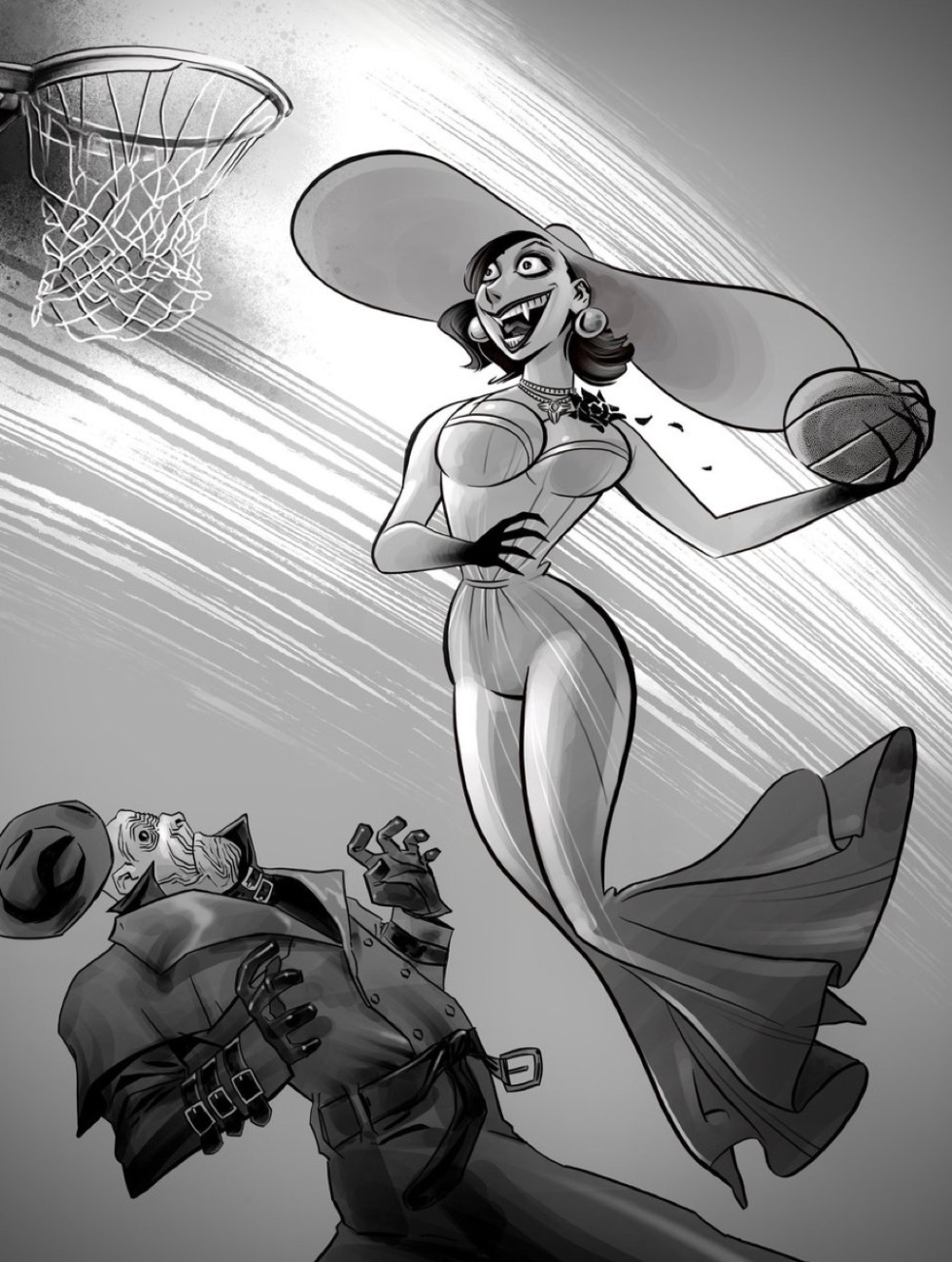 Lady Dimitrescu resident