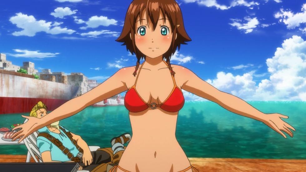 Suisei no gargantia swimwear