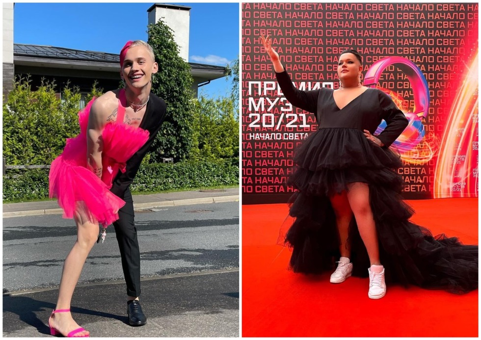 Milokhin at the Muz TV Prize 2021