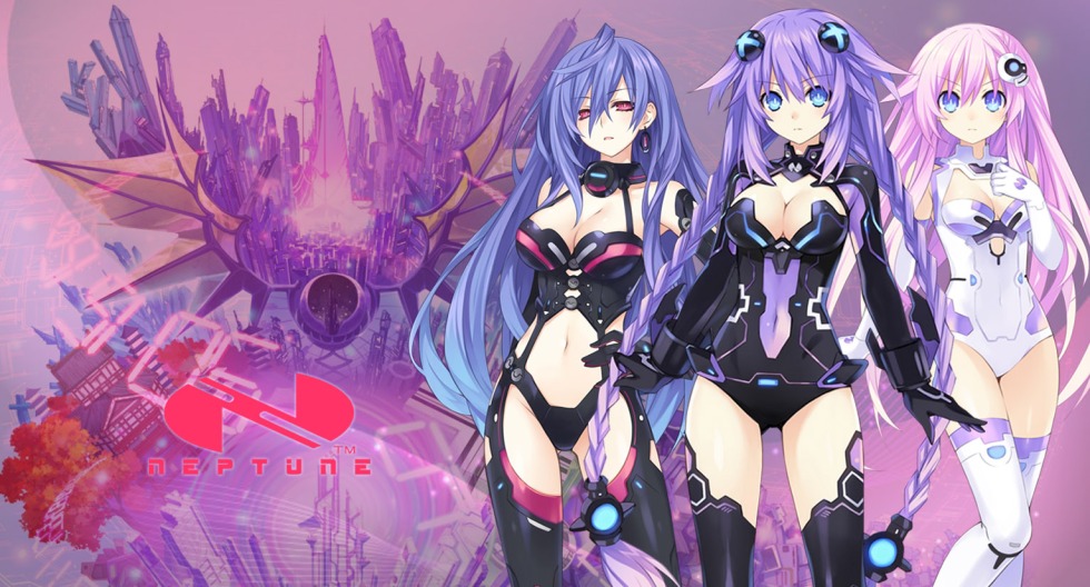Anime alternative game of the gods of Neptunia
