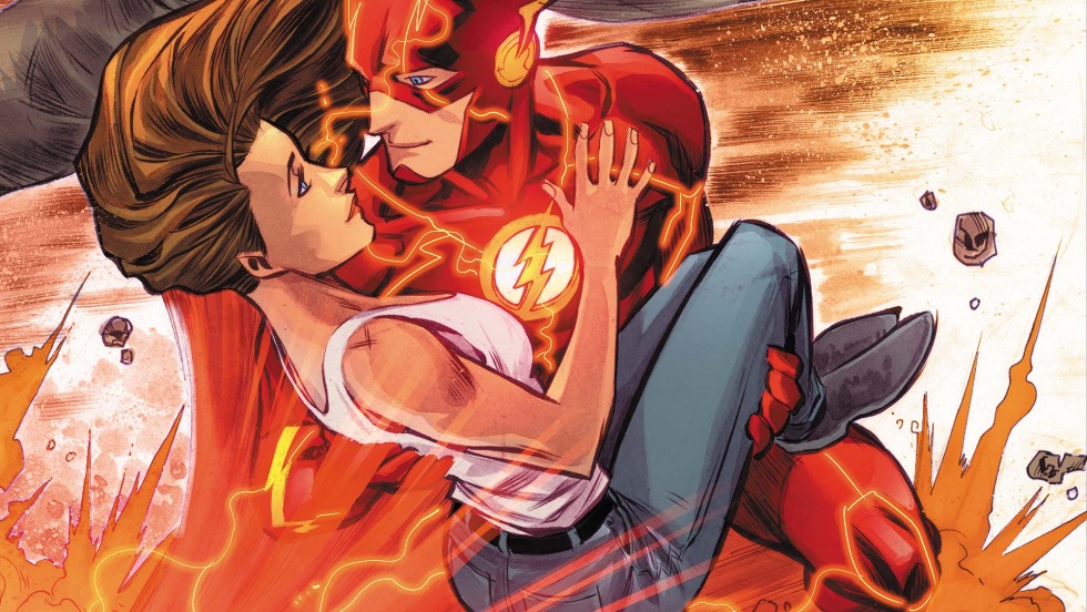 Barry Allen and Iris
