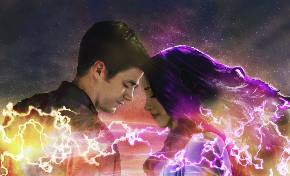Iris West Allen and Barry Allen