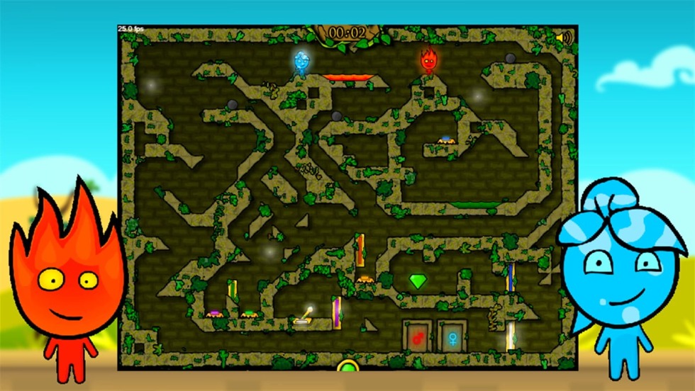 Fireboy & Watergirl 2 - The Forest Temple