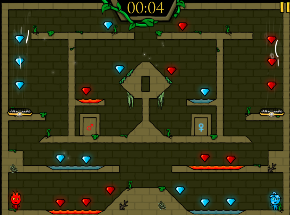 Fire and water 1 in the forest temple