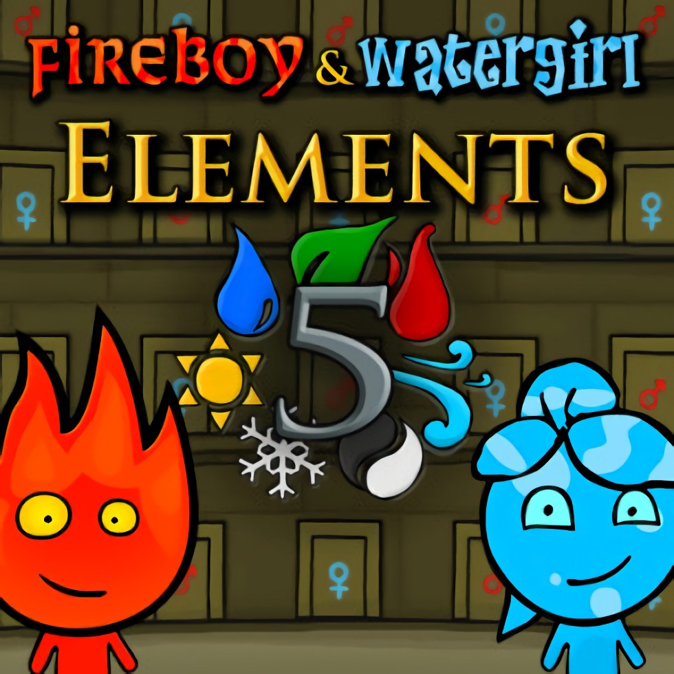 Fire and water game icon