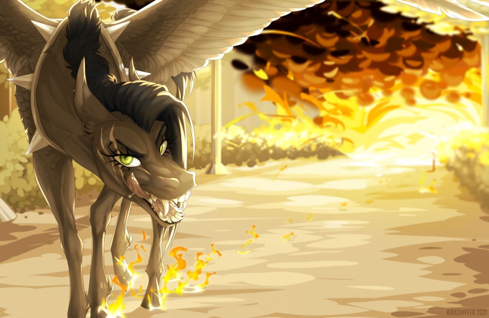 Demeter Ruby Drop pony