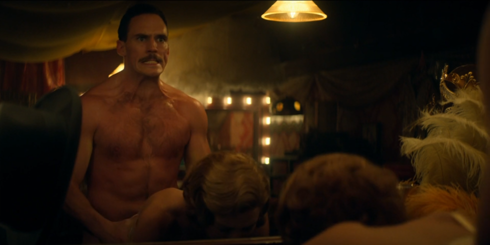 Sam Claflin bed scenes