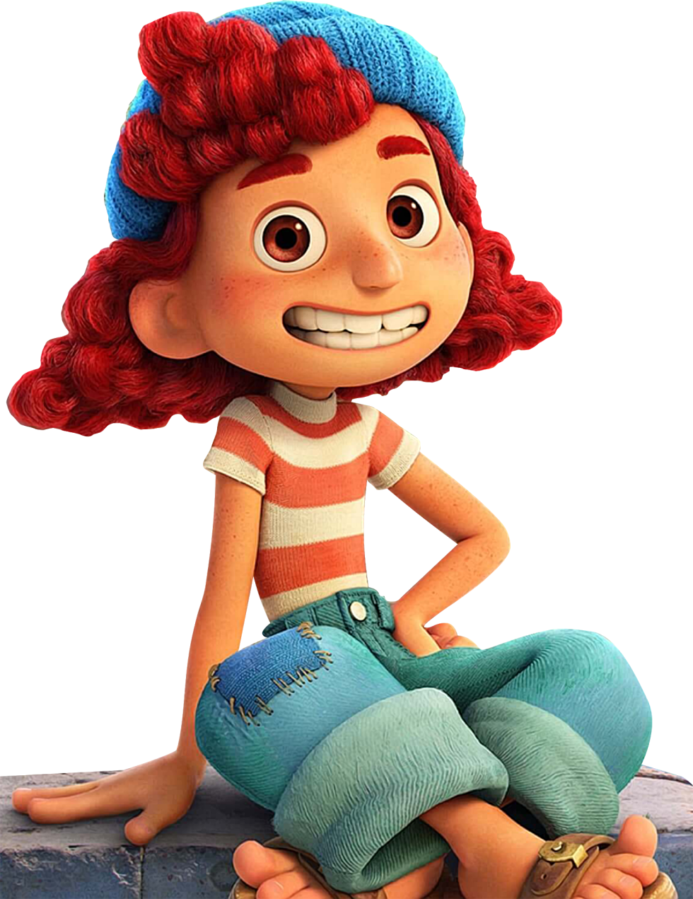 Julia Markovaldo Luke cartoon