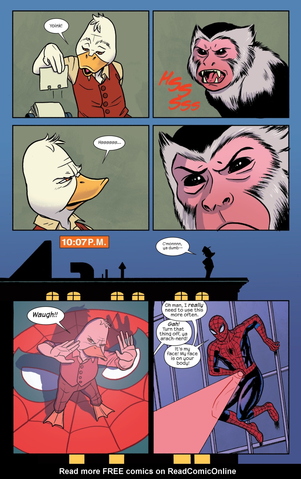 Howard duck bare chest