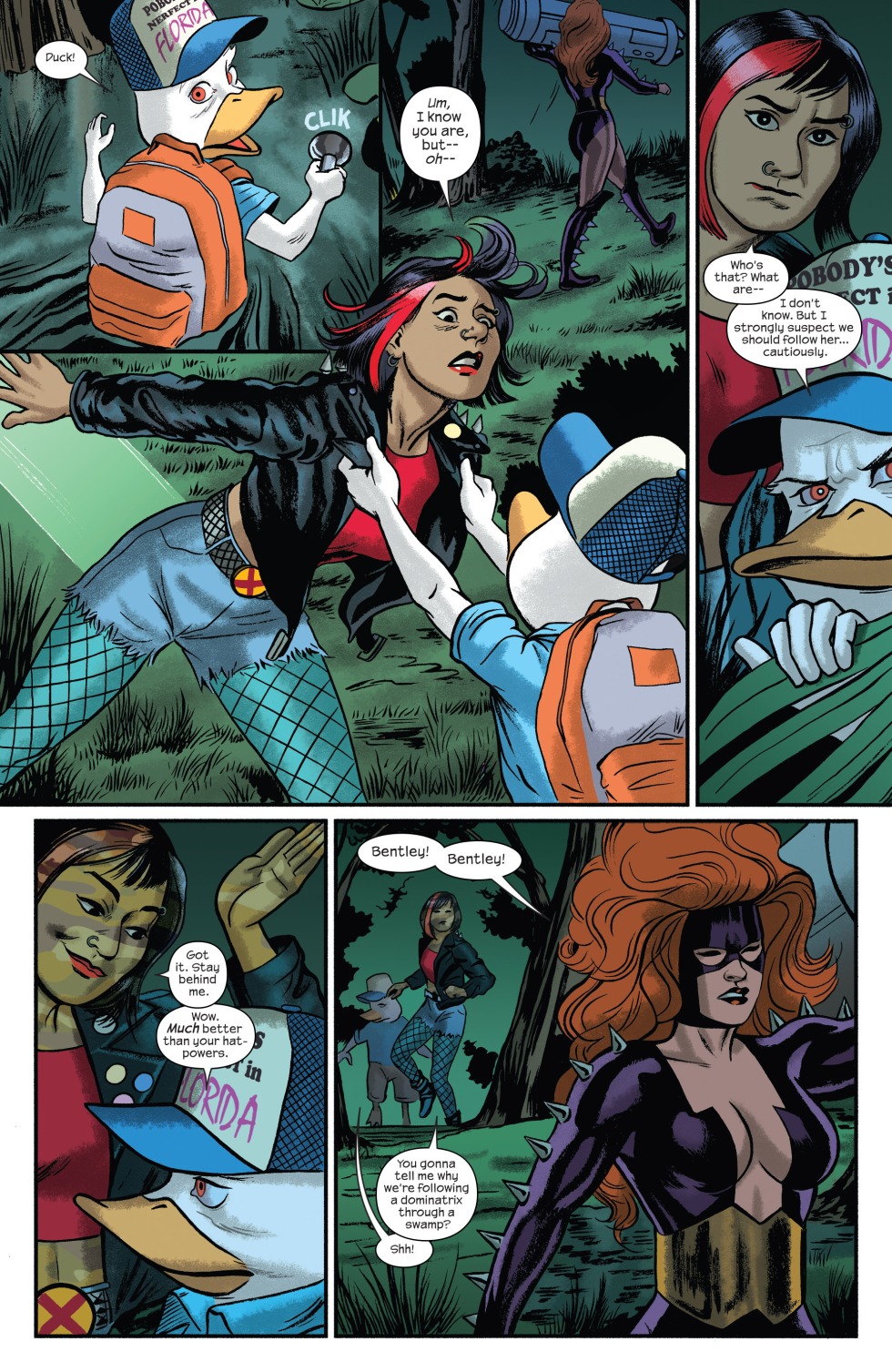 Howard Duck and Spider Man