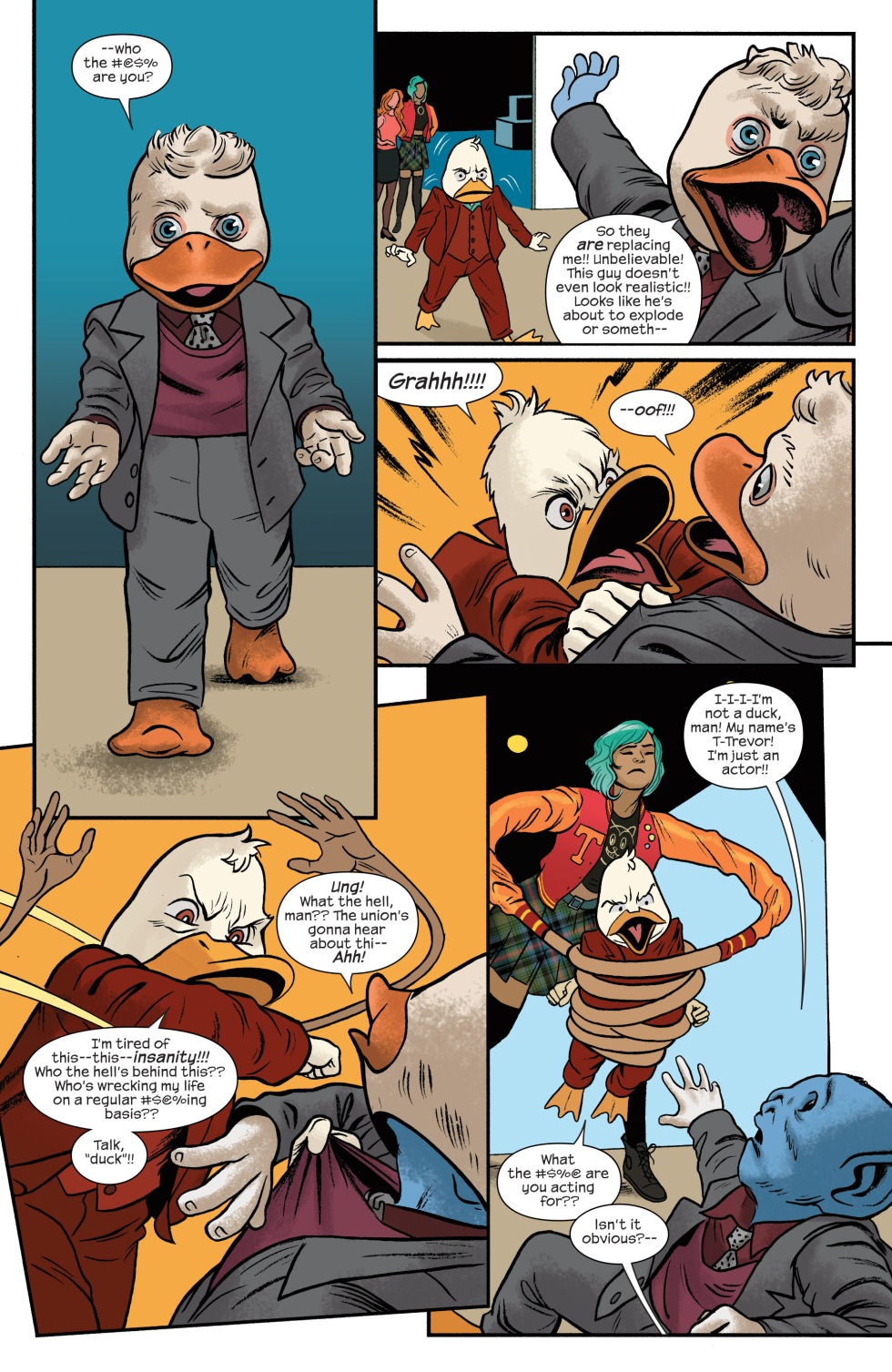 Howard Duck Comics Pornography
