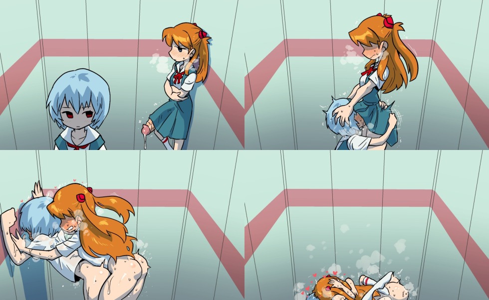 Hentai Evangelion Asuka Futanari