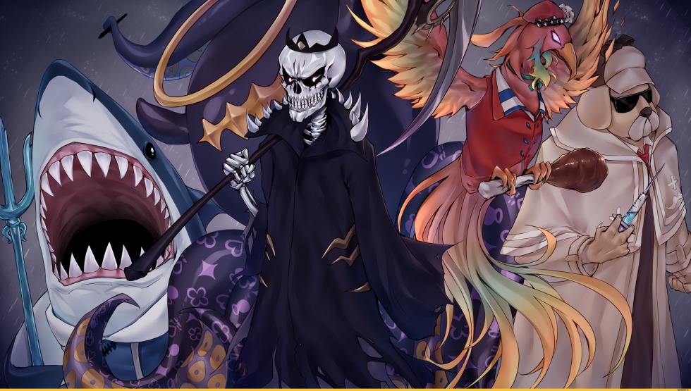 Art Amelia Watson and Havr Gura