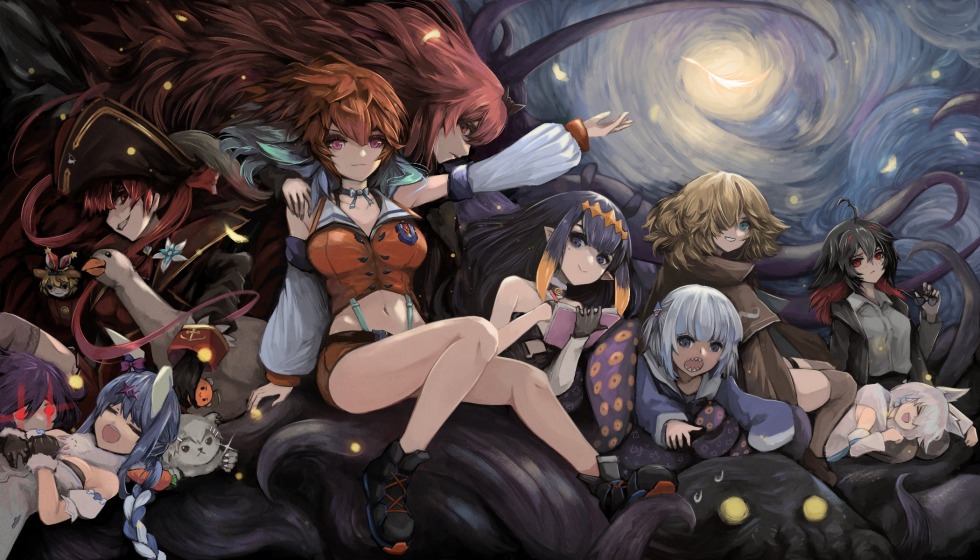 Hololive Amelia Watson and Gawr Gura Anime