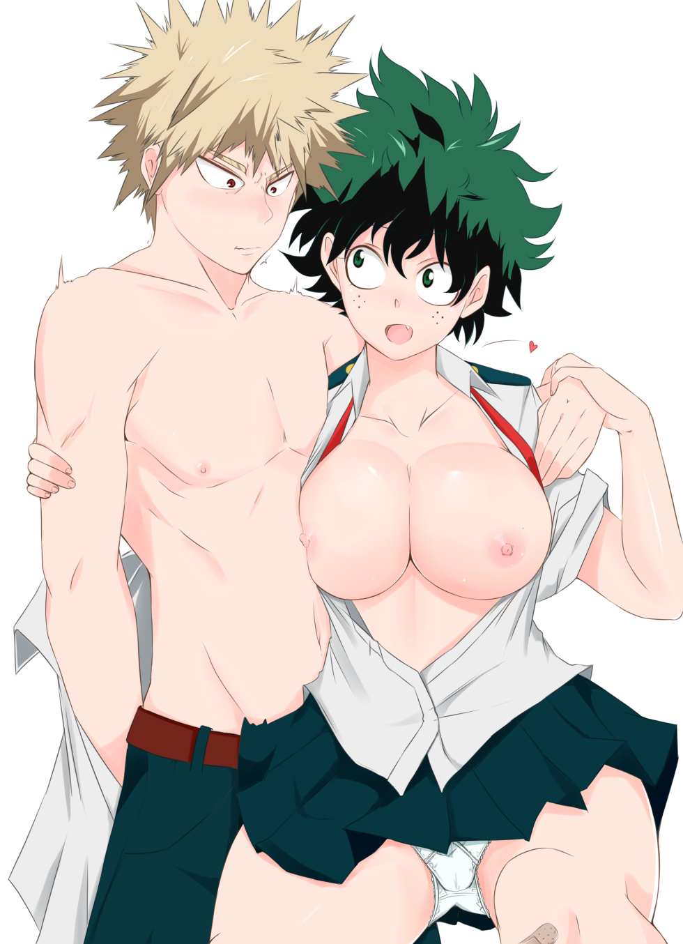 Hero Academia Mitsuki Bakugou and Midoria Hentai