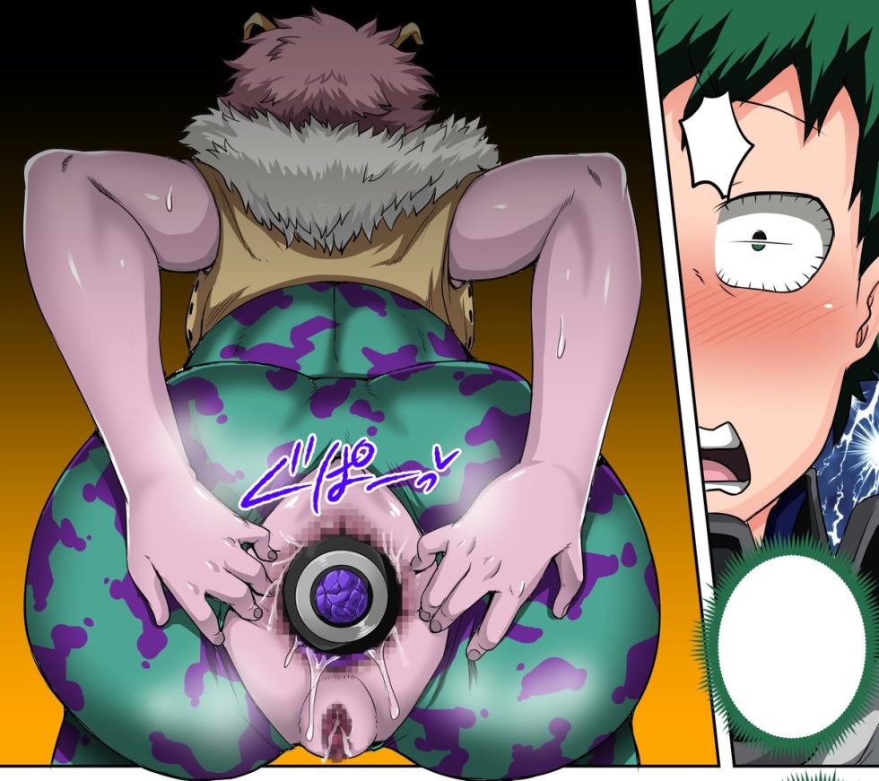 Mina Ashido and Midoria Hentai