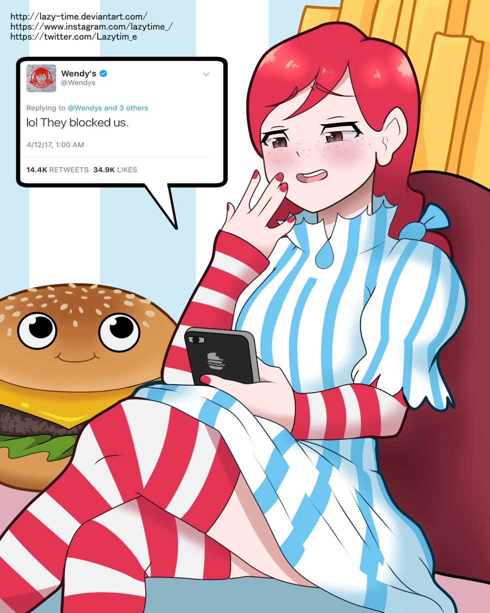 Wendys Burgers Maskot