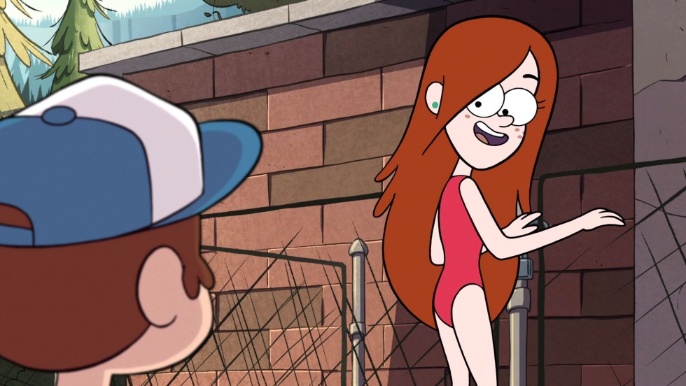 Gravity Falls Wendy in a swimsuit